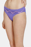 Zivame Ruby Spark Low Rise Full Coverage Bikini Panty - Purple Corallite — thumbnail 3